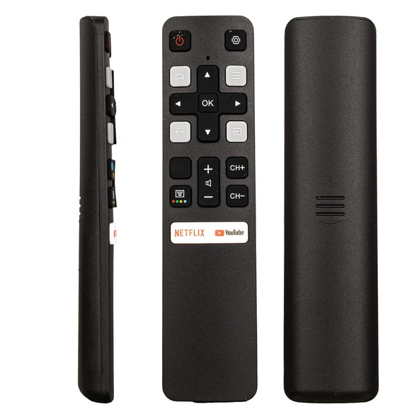 Tcl RC 802V - FNR1 - HTC120 - RC25324 Netflix - Youtube Tuşlu Ses Komutsuz Lcd Led Tv Kumanda ürün görseli 1