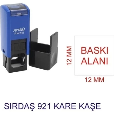 Sırdaş Otomatik Kaşe 921 (1-10 numaralı)12x12 Baskı Alanı ürün görseli 1
