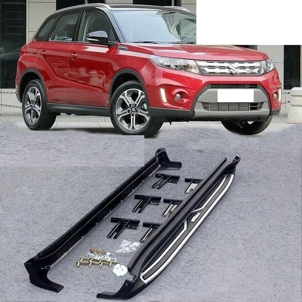 Suzuki Vitara Uyumlu Yan Basamak Oto Basamak Yan Koruma 2016-2021 ürün görseli 1