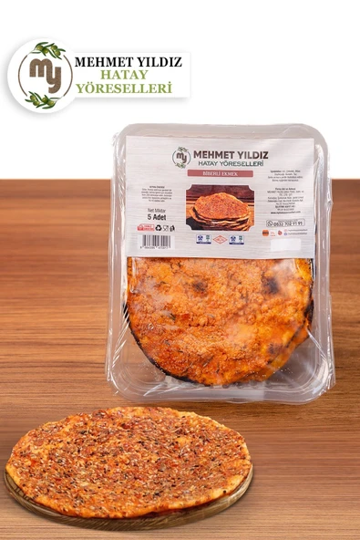 Biberli Ekmek 5 Adet ürün görseli 1