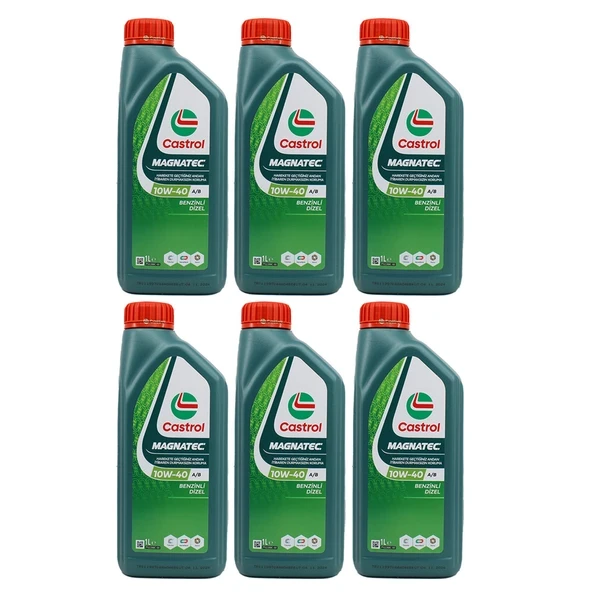 Castrol Magnatec A/B 10W-40 Motor Yağı 12 x 1 Litre (1 Koli) ürün görseli 1