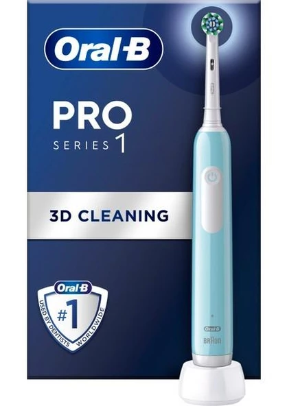 Oral-B Pro Series 1 Mavi Şarjlı Diş Fırçası ürün görseli 1