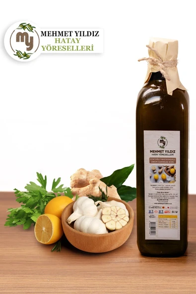 Zencefilli Maydonoz Limon Sarımsak Kürü 750ml ürün görseli 1