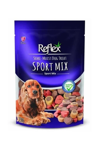 Reflex Plus Yarı Yumuşak Ödül Maması Sport Mix 150 gr ürün görseli 1