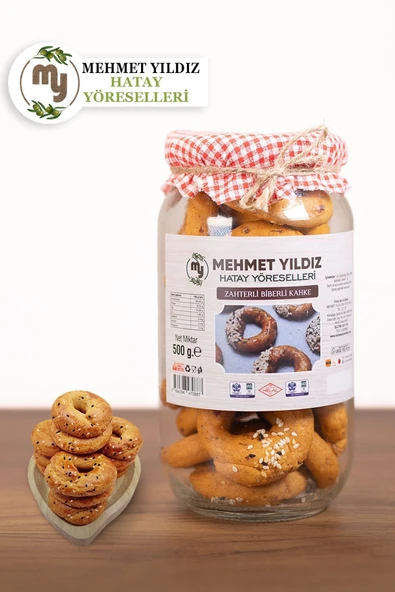 Zahterli Biberli Kahke 500 gr ürün görseli 1
