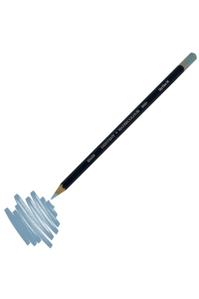 34 Sky Blue Derwent Watercolour Suluboya Kalemi ürün görseli 1