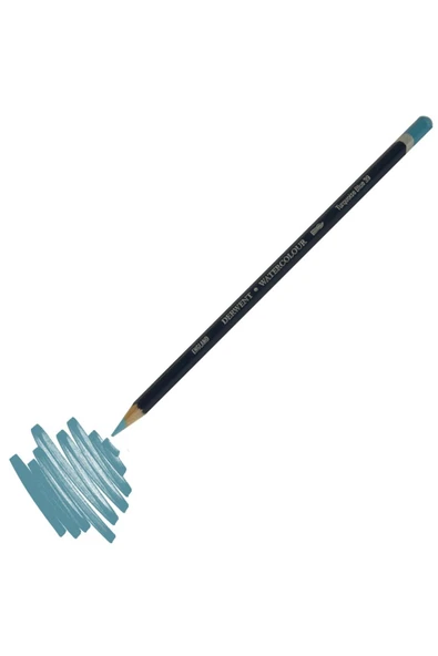 39 Turquoise Blue Derwent Watercolour Suluboya Kalemi ürün görseli 1