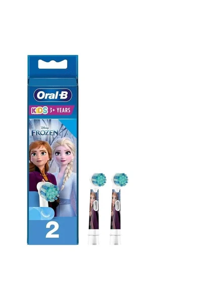 Oral-B Frozen Çocuklar İçin Diş Fırçası Yedek Başlığı 2'li ürün görseli 1