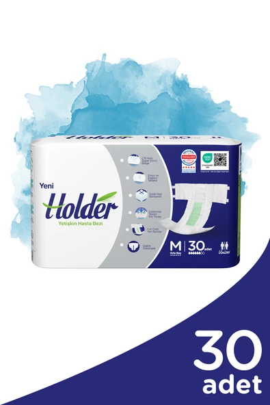 Holder Yetişkin Hasta Bezi Orta Boy ( Medium ) 30 Adet ürün görseli 1