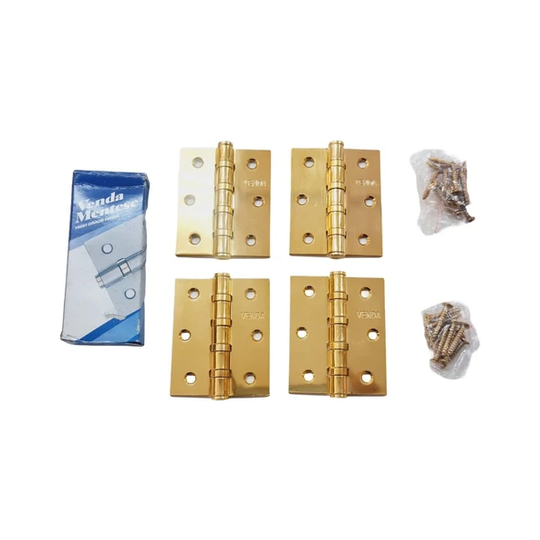 Venda Parlak Sarı Menteşe | 3x2.5x2.5x7.5 | 4 ADET ürün görseli 1