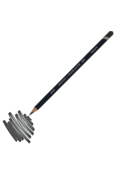 69 Gunmetal Derwent Watercolour Suluboya Kalemi ürün görseli 1