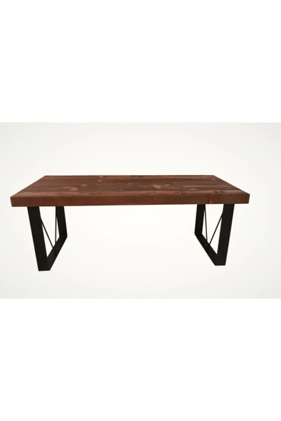 NT Concept Ntconcept Doğal Ahşap Yemek Ve Toplantı Masası(85CM-220CM) ürün görseli 1