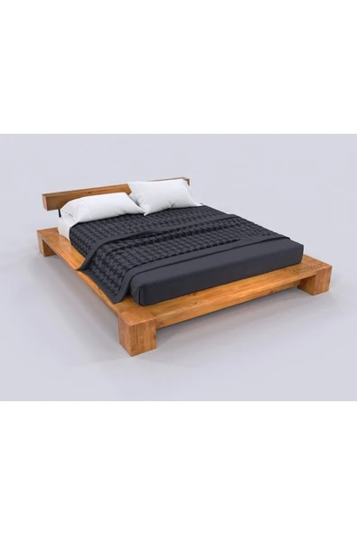 NT Concept Ntconcept Doğal Ağaç Karyola(120cm-200cm) ürün görseli 1