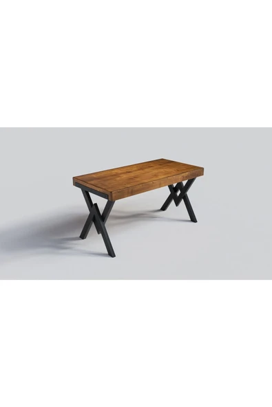 NT Concept Ntconcept Doğal Ağaç Çalışma Masası(75cm-120cm) ürün görseli 1