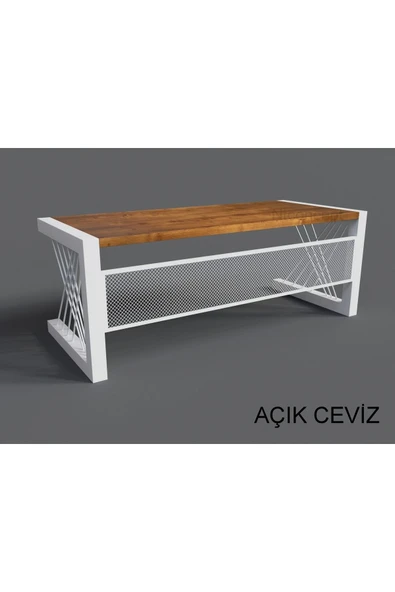 NT Concept Ntconcept Doğal Ahşap Ofis Ve Çalışma Masası-85cm-260cm-renk Seçenekli ürün görseli 1
