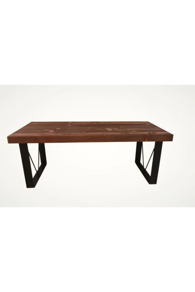 NT Concept Ntconcept Doğal Ahşap Yemek Ve Toplantı Masası(85CM-150CM) ürün görseli 1