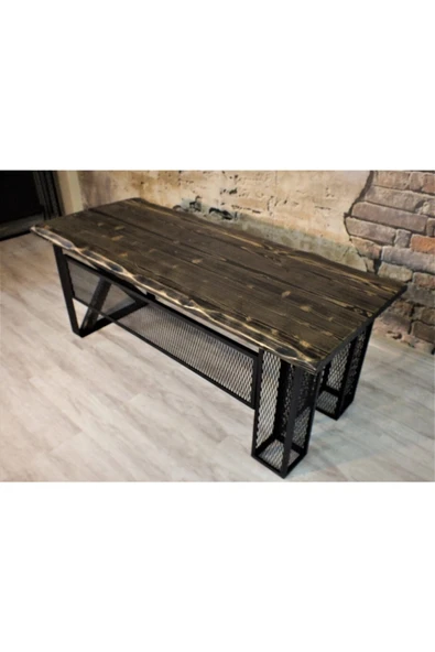 NT Concept Ntconcept Masif Ağaç Ofis Ve Çalışma Masası(100cm-200cm) ürün görseli 1