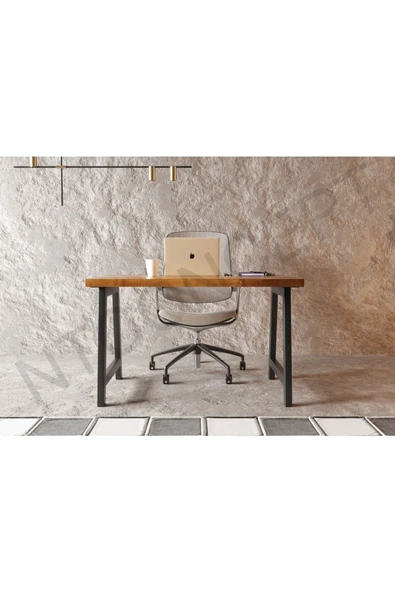 NT Concept Tuale Ntconcept Masif Ağaç Ofis Ve Çalışma Masası(75cm-120cm) ürün görseli 1