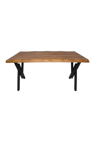 NT Concept Ntconcept Masif Ağaç Bahçe Masası(85cm-125cm) ürün görseli 1
