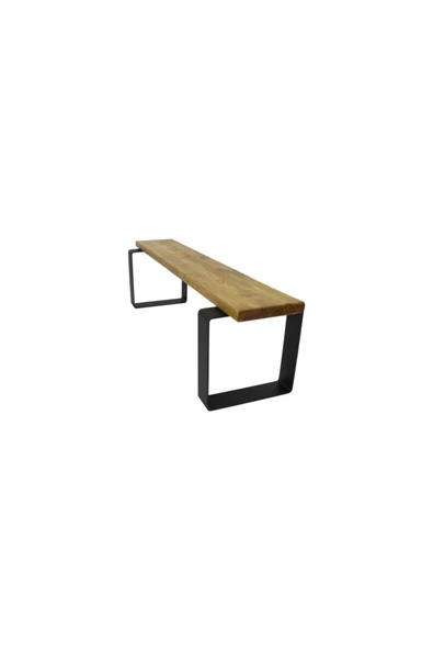 NT Concept Masif Ağaç Bank 90 cm - Resim 2