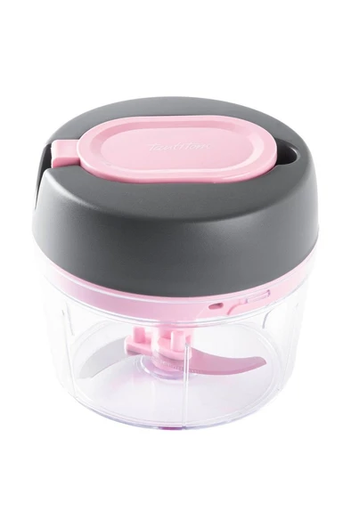 Tantitoni FÜME PEMBE KÜÇÜK PRATİK DOĞRAYICI 400ML ürün görseli 1