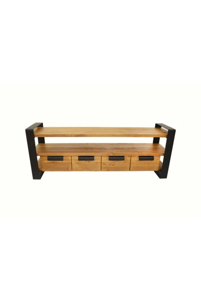 NT Concept Masif Ağaç Tv Stand 220cm ürün görseli 1
