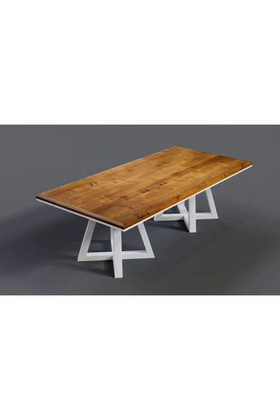 NT Concept Doğal Ağaç Toplantı Masası 120cm-220cm ürün görseli 1