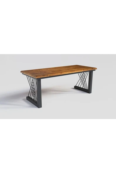 NT Concept Ntconcept Doğal Ağaç Ofis Masası 85cm-230cm ürün görseli 1