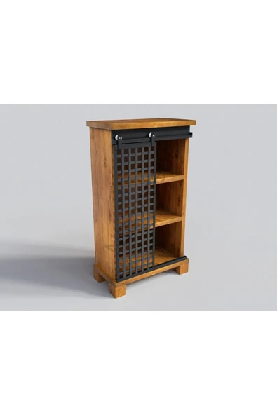 NT Concept Ntconcept Doğal Ağaç Ofis Kitaplık(60cm-h150cm-41cm) ürün görseli 1