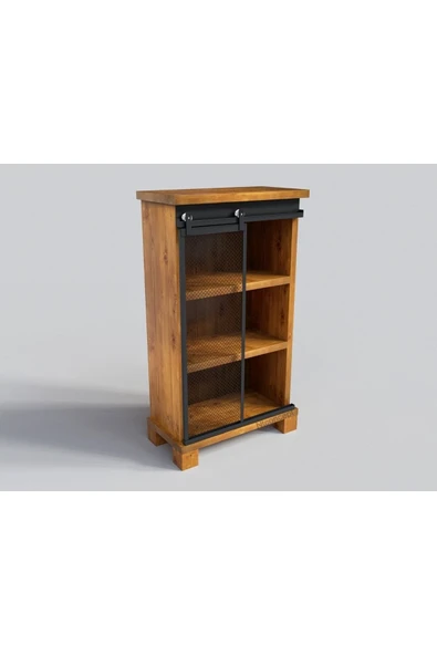 NT Concept Ntconcept Doğal Ağaç Ofis Kitaplık 100cm-h150cm-41cm ürün görseli 1