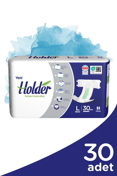 Holder Yetişkin Hasta Bezi Büyük Boy ( Large ) 30 Adet ürün görseli 1