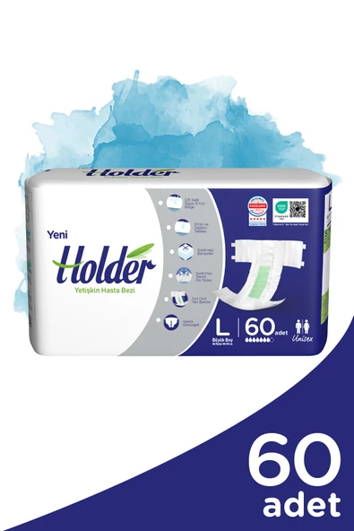 Holder Yetişkin Hasta Bezi Büyük Boy ( Large ) 30 x 2 Adet ürün görseli 1