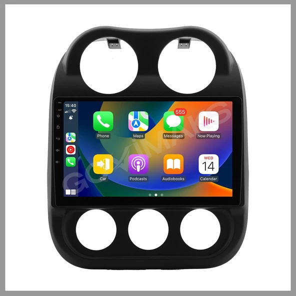 JEEP COMPAS UYUMLU 2010-2016 2 GB RAM 32 GB HAFIZA ANDROID MULTIMEDIA TEYP ürün görseli 1
