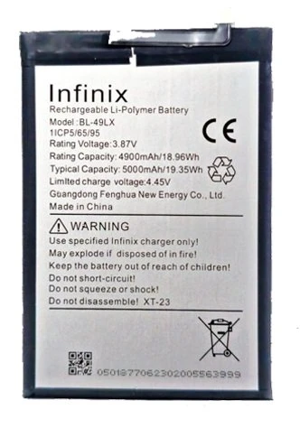 Infinix HOT 12İ Uyumlu Batarya Pil Sıfır Orijinal ürün görseli 1