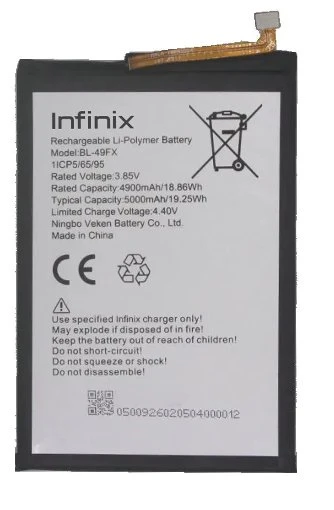 Infinix HOT 8 Uyumlu Batarya Pil Sıfır Orijinal ürün görseli 1