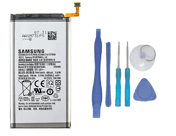 Samsung Galaxy SI0 PLUS - SM-G975 Uyumlu Batarya Pil Sıfır Orijinal + TAMİR SETİ ürün görseli 1
