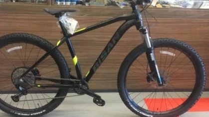 Bisan Mtx 7800 Slx 29 Jant 48 Cm Kadro Mat Siyah Sarı Gri ürün görseli 1
