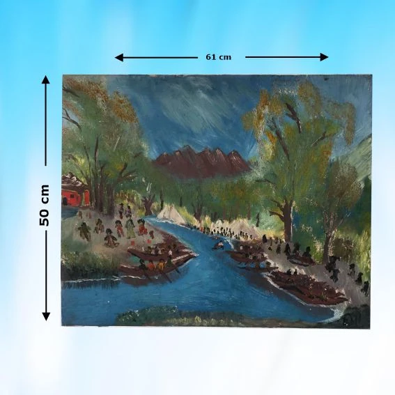 YAĞLI BOYA (EL YAPIMI ) TABLO 61X50cm ürün görseli 1