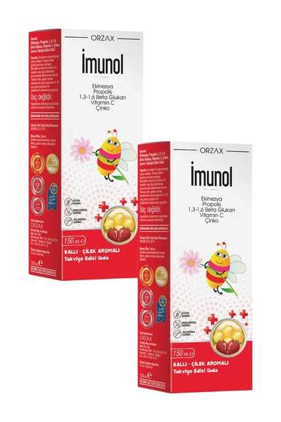 İmunol Şurup 150 ml x 2 Adet ürün görseli 1