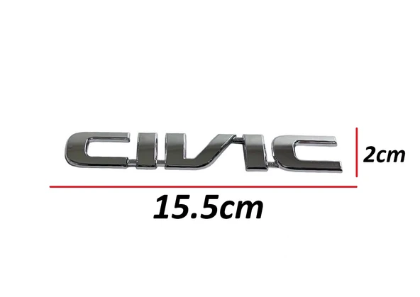 YAZI CIVIC 02-05 ARKA (CIVIC YAZISI) ürün görseli 1