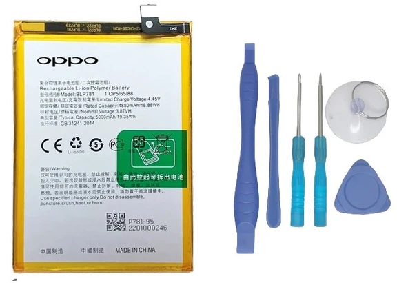 Oppo A72 - BLP781 - Uyumlu Batarya Pil Sıfır Orijinal + TAMİR SETİ ürün görseli 1