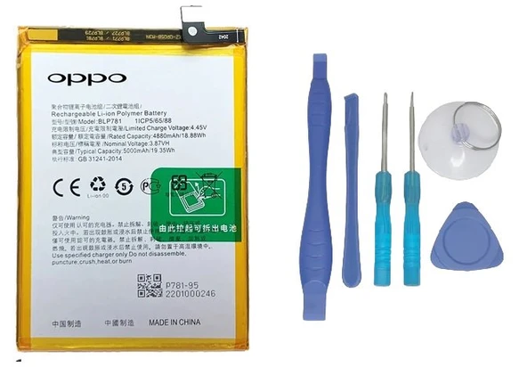 Oppo A52 - BLP781 Uyumlu Batarya Pil Sıfır Orijinal + TAMİR SETİ ürün görseli 1