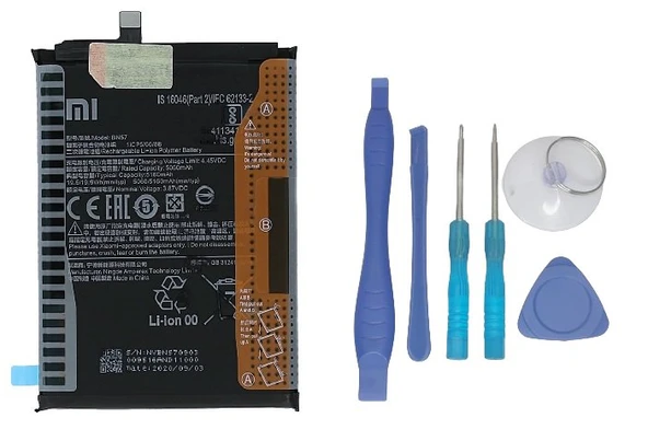 Xiaomi POCO X3 - BN 57 - Uyumlu Batarya Pil Sıfır Orijinal + TAMİR SETİ ürün görseli 1