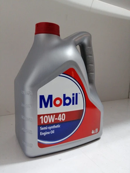 MOBİL MOTOR YAĞI 10W-40 4 LT ÜRETİM TARİHİ : 2025 ürün görseli 1