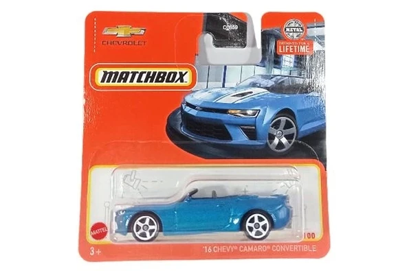 Matchbox Tekli Arabalar 16 Chevy Camaro Convertible HVP16 ürün görseli 1