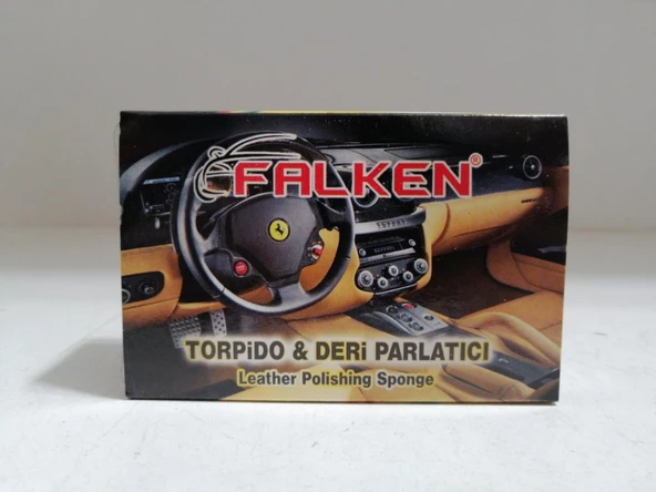 FALKEN TORPİDO VE DERİ PARLATICI SÜNGER ürün görseli 1