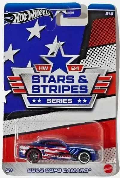 Hot Wheels Stars & Stripes : 2013 Copo Camaro ürün görseli 1