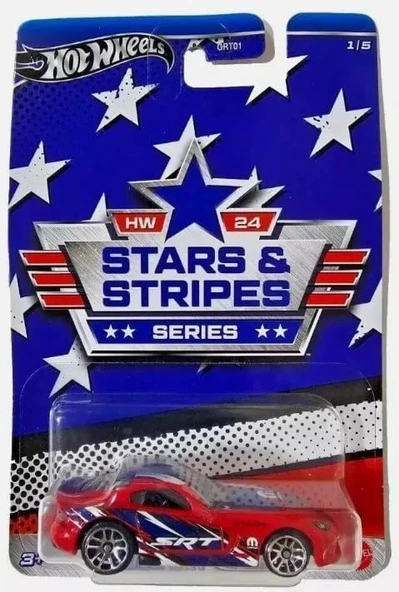 Hot Wheels Stars & Stripes : 2013 SRT Viper ürün görseli 1