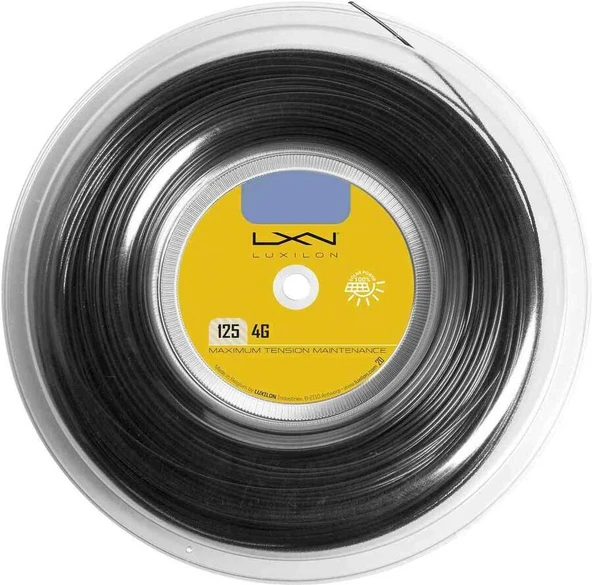 Wilson Luxilon 4G 1.25 200M Siyah Rulo Kordaj WR8308301125 ürün görseli 1