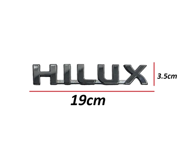 YAZI HILUX 07-14 ARKA (HILUX YAZISI) ürün görseli 1